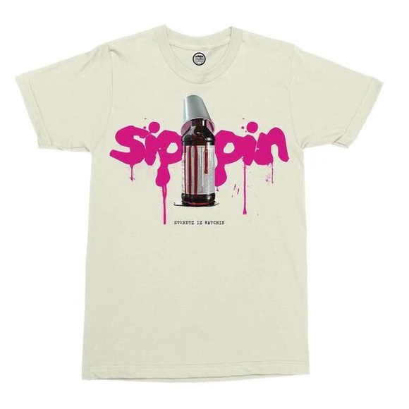 Sippin graphic tee sz various - Picture 1 of 5